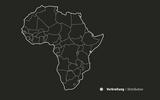 Afrika-Diorama-7 Verbreitungskarte-Hunter-Antilope