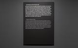 Texte in der Ausstellung Wunderkammer